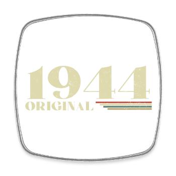 Original 1944 Vintage 1944 Birthday 1944 Retro - Square fridge magnet - white - Front