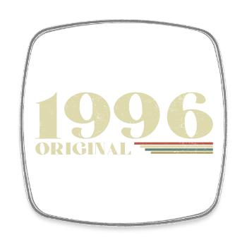 Original 1996 Vintage 1996 Birthday 1996 Retro - Square fridge magnet - white - Front