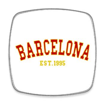 Barcelona_Est_1995 - Magnet carré - blanc - Devant