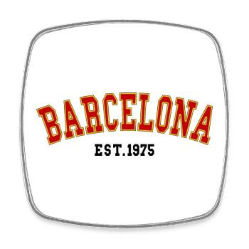 Barcelona_Est_1975 - Magnet carré - blanc - Devant