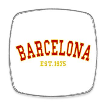 Barcelona_Est_1975 - Magnet carré - blanc - Devant