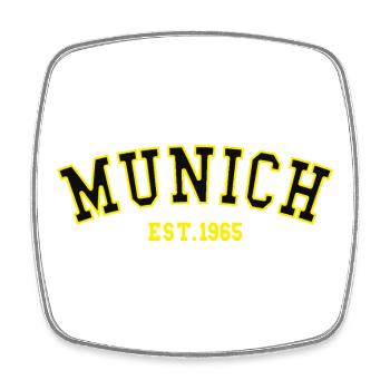 Munich_Est_1965 - Magnet carré - blanc - Devant