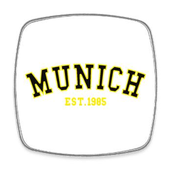 Munich_Est_1985 - Magnet carré - blanc - Devant