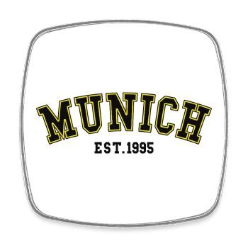 Munich_Est_1995 - Magnet carré - blanc - Devant