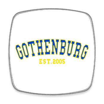 Göteborg Est. 2005 - Viereckiger Kühlschrankmagnet - Weiß - Vorne