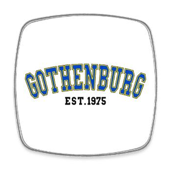 Gothenburg Est. 1975 - Square fridge magnet - white - Front