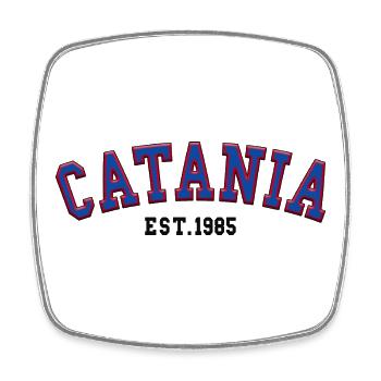 Catania Est. 1985 - Square fridge magnet - white - Front