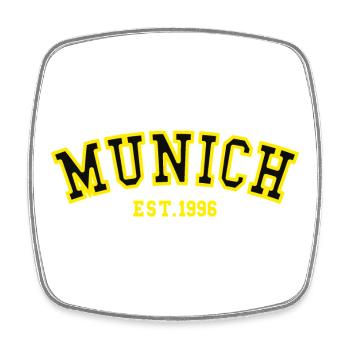 Munich Est. 1996 - Square fridge magnet - white - Front