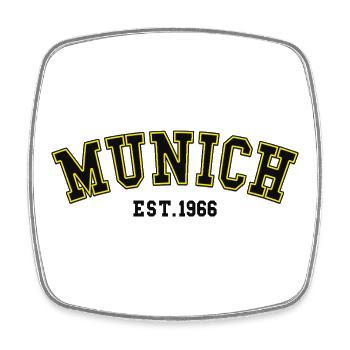 Munich Est. 1966 - Square fridge magnet - white - Front