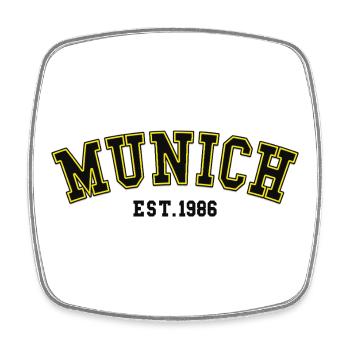 Munich fondée en 1986 - Magnet carré - blanc - Devant