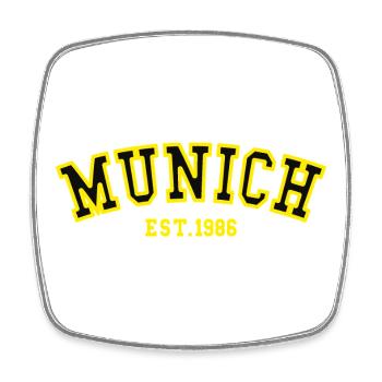 Munich fondée en 1986 - Magnet carré - blanc - Devant