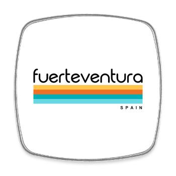 Fuerteventura - Spain - Spanien - Espana - Kanaren - Viereckiger Kühlschrankmagnet - Weiß - Vorne