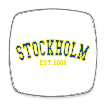 Stockholm Est. 2006 - Square fridge magnet - white - Front