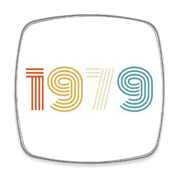 1979 Gift 1979 Vintage 1979 - Square fridge magnet - white - Front