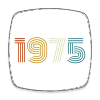1975 Gift 1975 Vintage 1975 - Square fridge magnet - white - Front