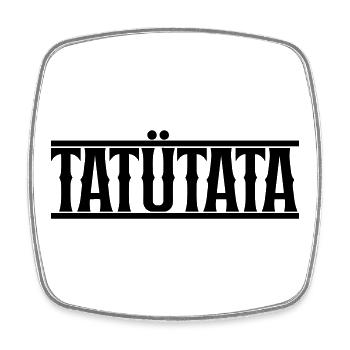 Tatuetata_motiv - Magnet carré - blanc - Devant