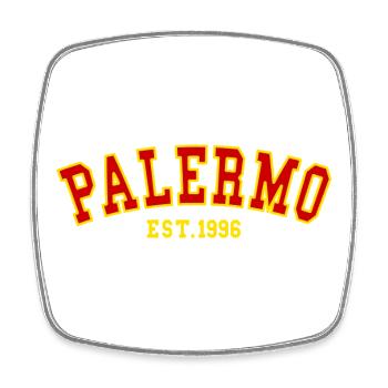 Palermo gegründet 1996 - Viereckiger Kühlschrankmagnet - Weiß - Vorne