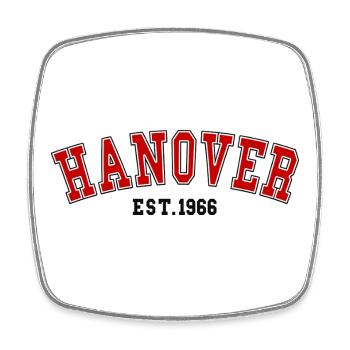 Hannover gegründet 1966 - Viereckiger Kühlschrankmagnet - Weiß - Vorne