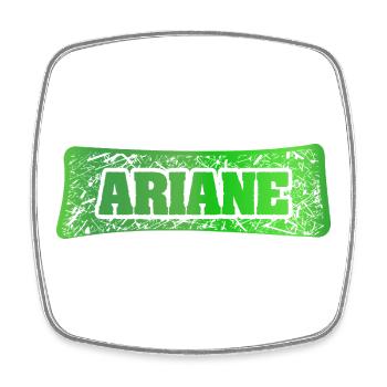 Geschenk für Ariane - Viereckiger Kühlschrankmagnet - Weiß - Vorne