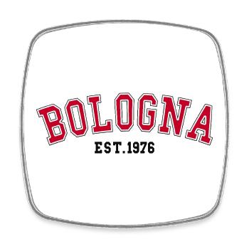 Bologna Est. 1976 - Square fridge magnet - white - Front