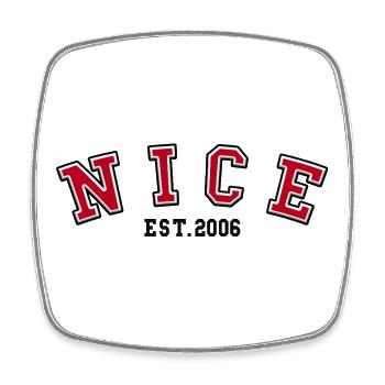 Nice Est. 2006 - Square fridge magnet - white - Front