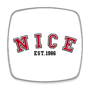 Nice Est. 1986 - Square fridge magnet - white - Front