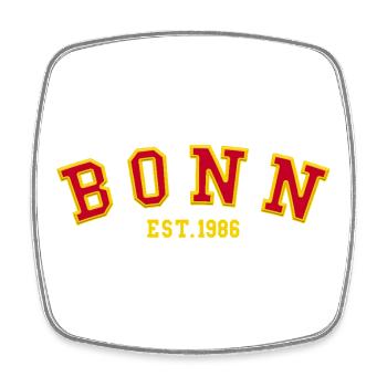 Bonn Fondé en 1986 - Magnet carré - blanc - Devant