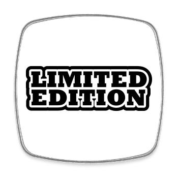 limited_edition- - Square fridge magnet - white - Front