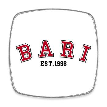 Bari Est 1996 - Square fridge magnet - white - Front