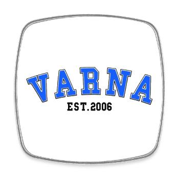 Varna Est. 2006 - Square fridge magnet - white - Front