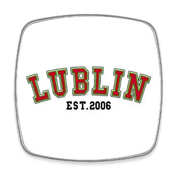 Lublin Est. 2006 - Square fridge magnet - white - Front