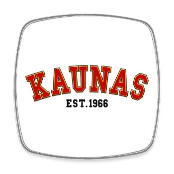 Kaunas Fondée en 1966 - Magnet carré - blanc - Devant