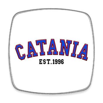 Catania Est. 1996 - Square fridge magnet - white - Front