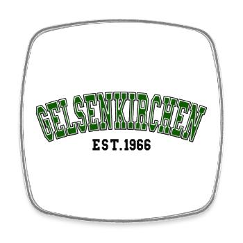 Gelsenkirchen Fondée en 1966 - Magnet carré - blanc - Devant