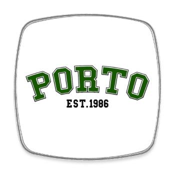 Porto Fondé en 1986 - Magnet carré - blanc - Devant