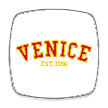Venice Est. 1996 - Square fridge magnet - white - Front