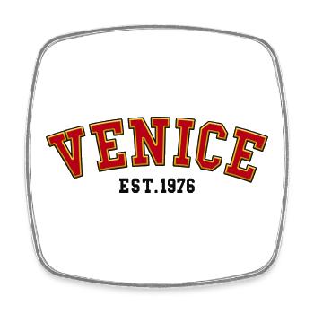 Venise fondée en 1976 - Magnet carré - blanc - Devant