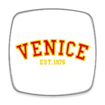 Venice Est. 1976 - Square fridge magnet - white - Front