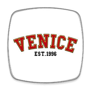 Venice Est. 1996 - Square fridge magnet - white - Front