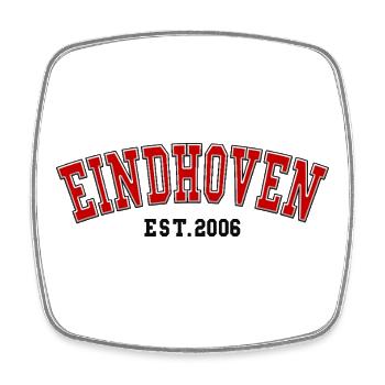Eindhoven fondée en 2006 - Magnet carré - blanc - Devant