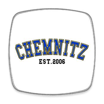 Chemnitz Est. 2006 - Square fridge magnet - white - Front