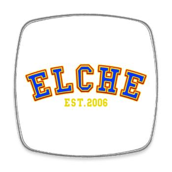Elche Est. 2006 - Square fridge magnet - white - Front