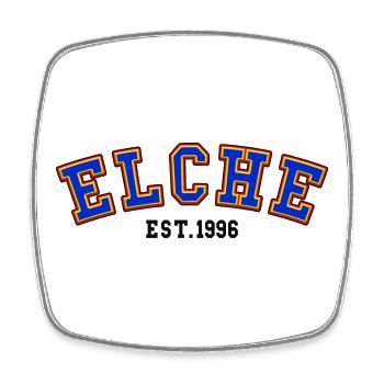 Elche Est. 1996 - Square fridge magnet - white - Front