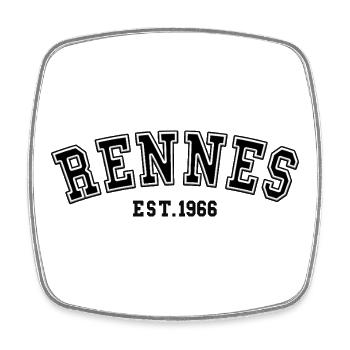 Rennes Est. 1966 - Square fridge magnet - white - Front