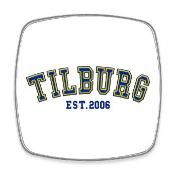 Tilburg Est. 2006 - Square fridge magnet - white - Front