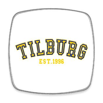 Tilburg Est. 1996 - Square fridge magnet - white - Front
