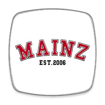 Mayence Fondée en 2006 - Magnet carré - blanc - Devant