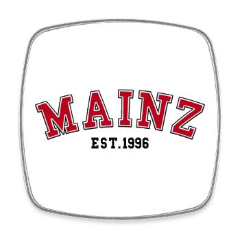 Mayence Fondée en 1996 - Magnet carré - blanc - Devant