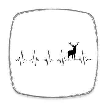 Please Upload Design Image - Square fridge magnet - white - Front