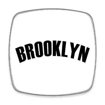 Chemise Brooklyn - Magnet carré - blanc - Devant